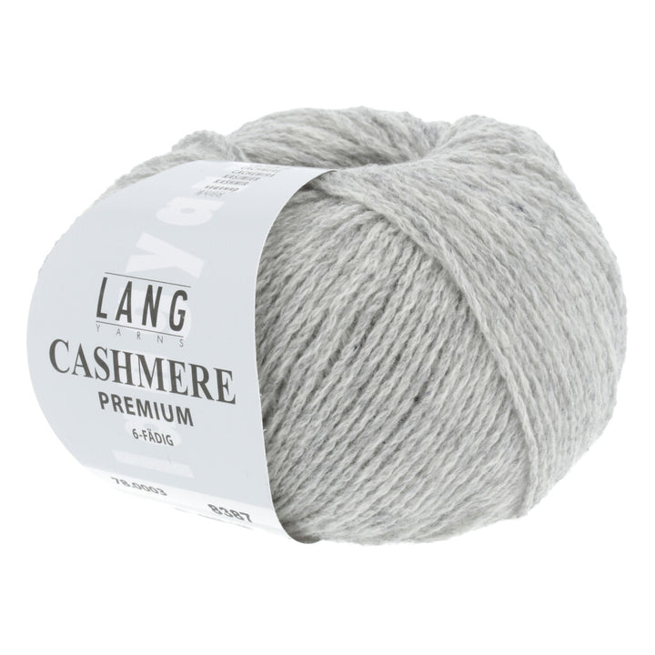 Cashmere Premium garn fra Lang Yarns Lysegrå