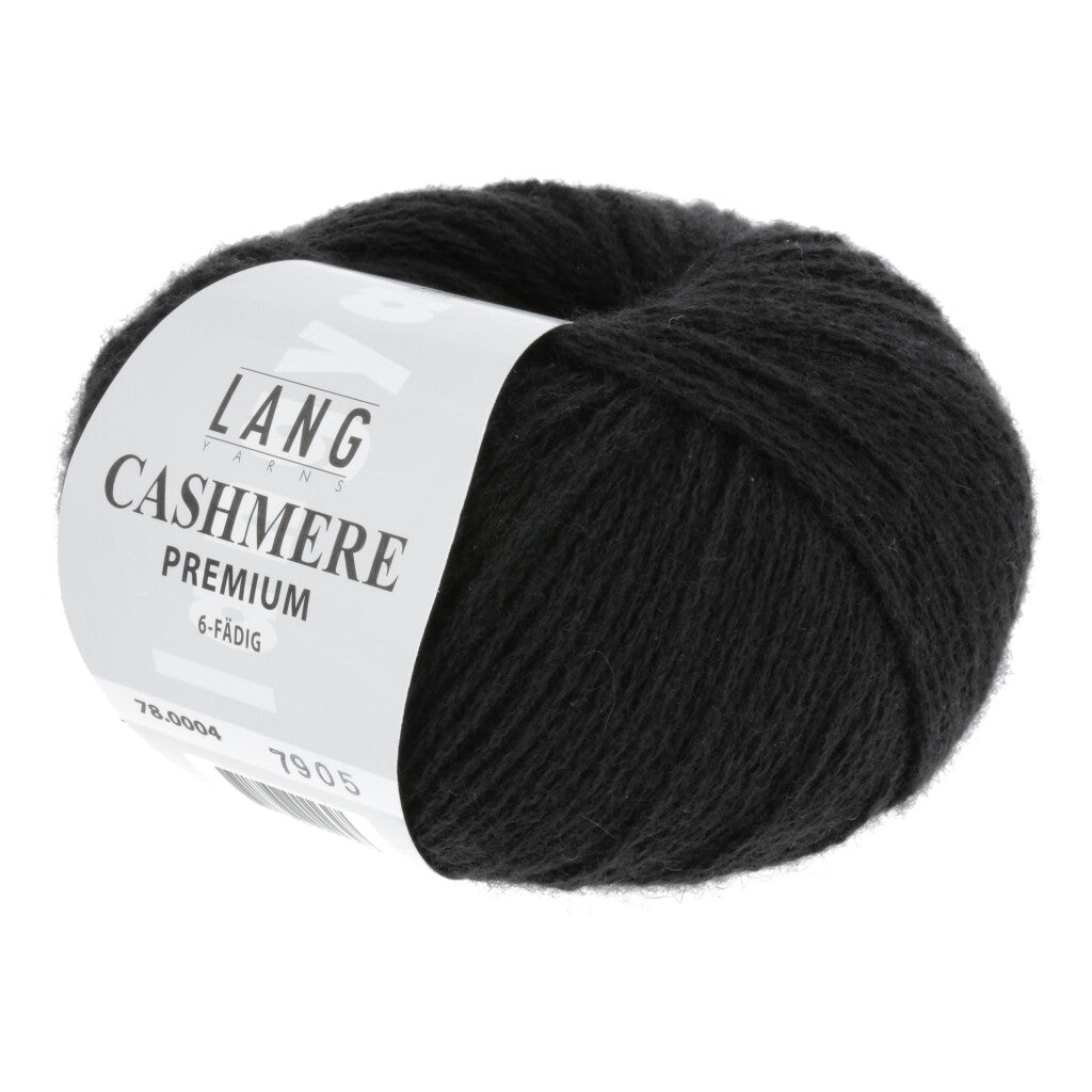 Cashmere Premium garn fra Lang Yarns Sort
