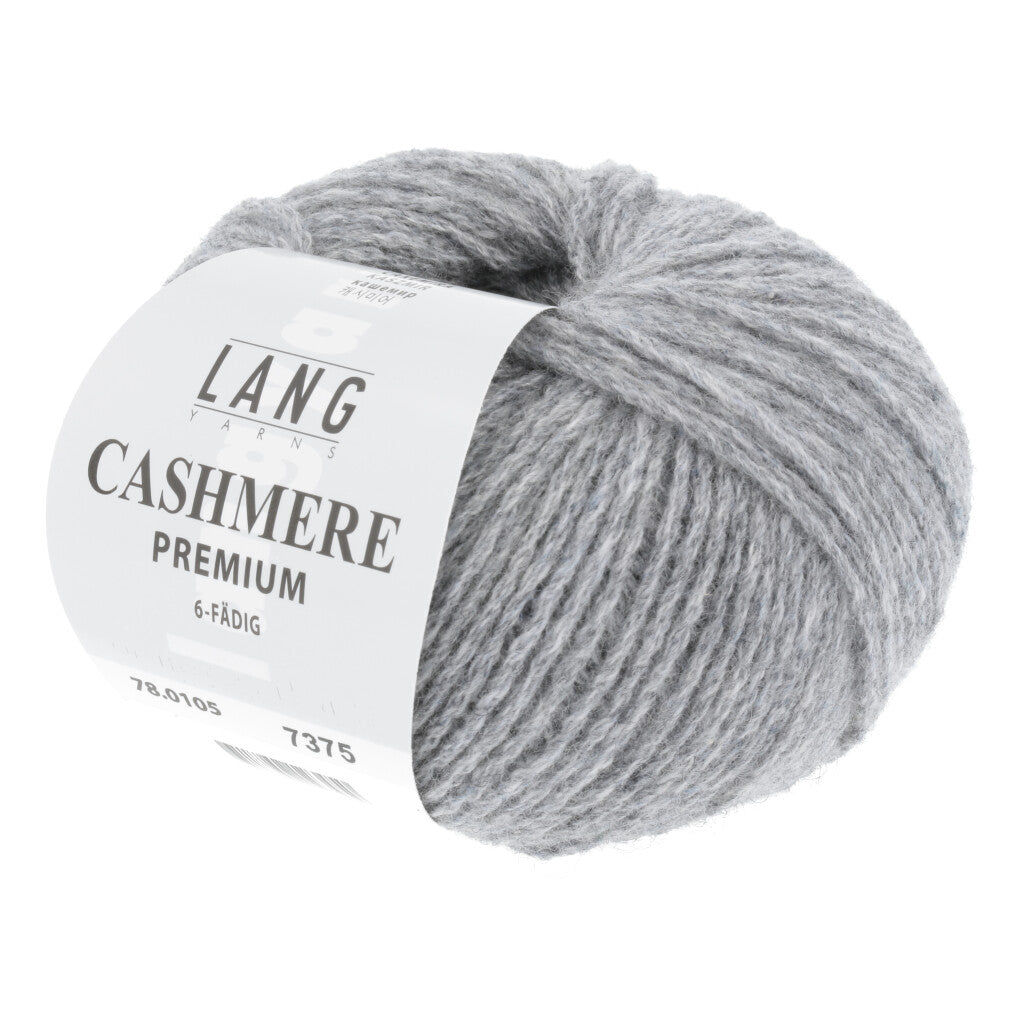Cashmere Premium garn fra Lang Yarns Mellemgrå