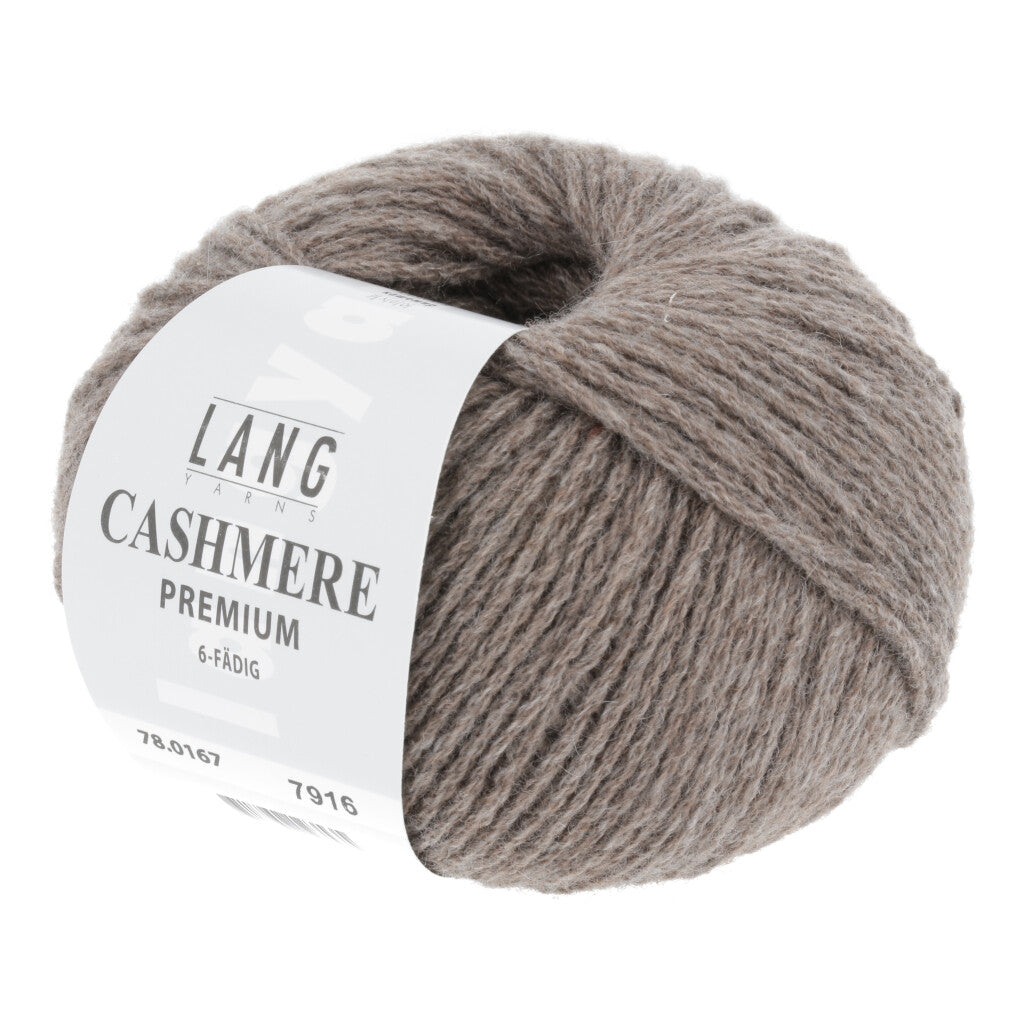 Cashmere Premium garn fra Lang Yarns Beige brun