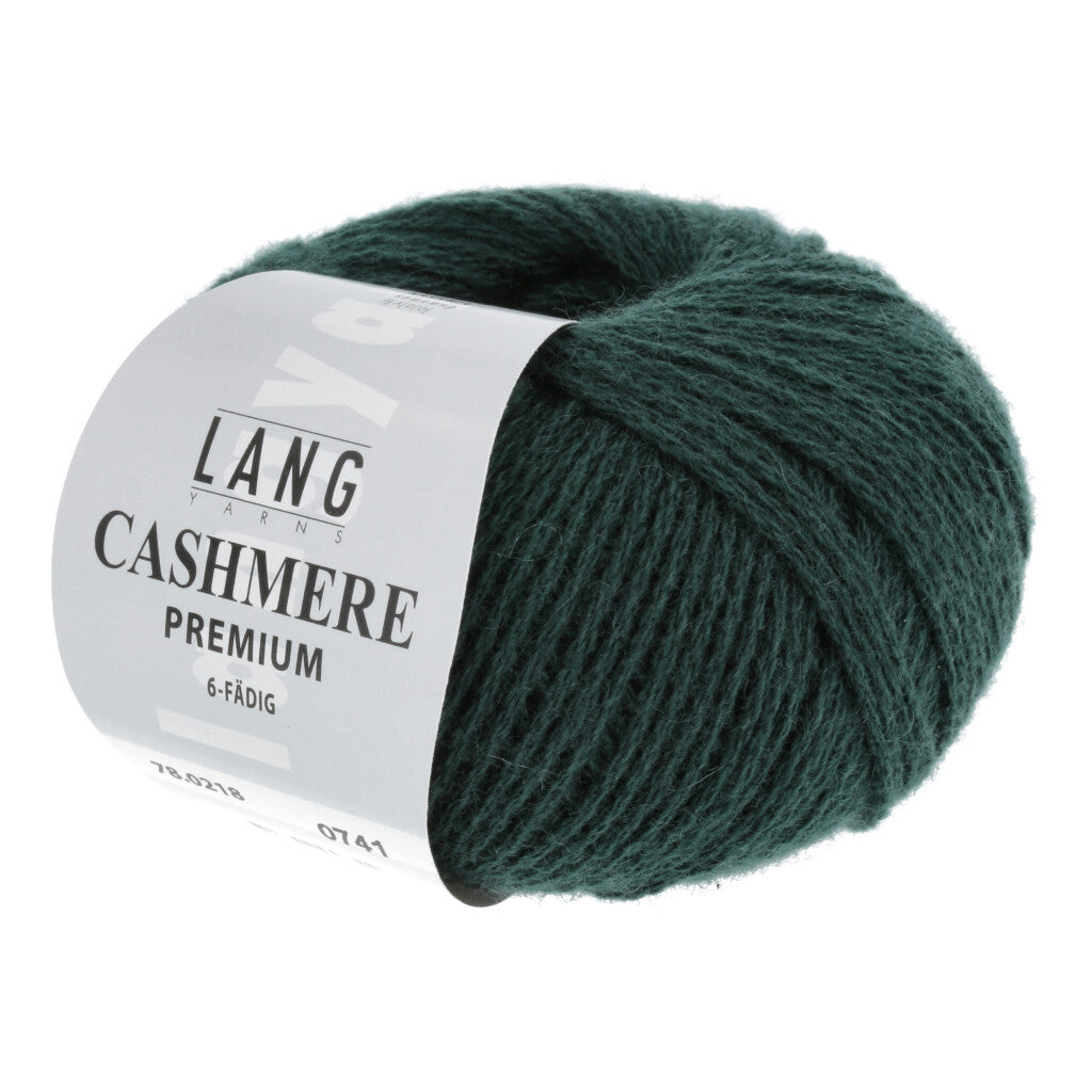 Cashmere Premium garn fra Lang Yarns Skovgrøn