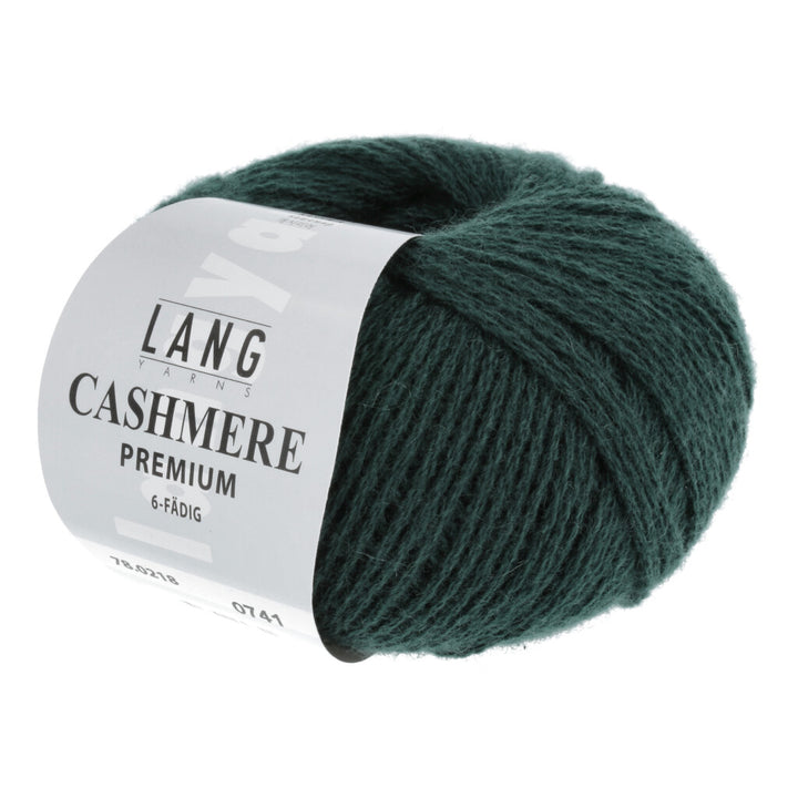 Cashmere Premium garn fra Lang Yarns Skovgrøn