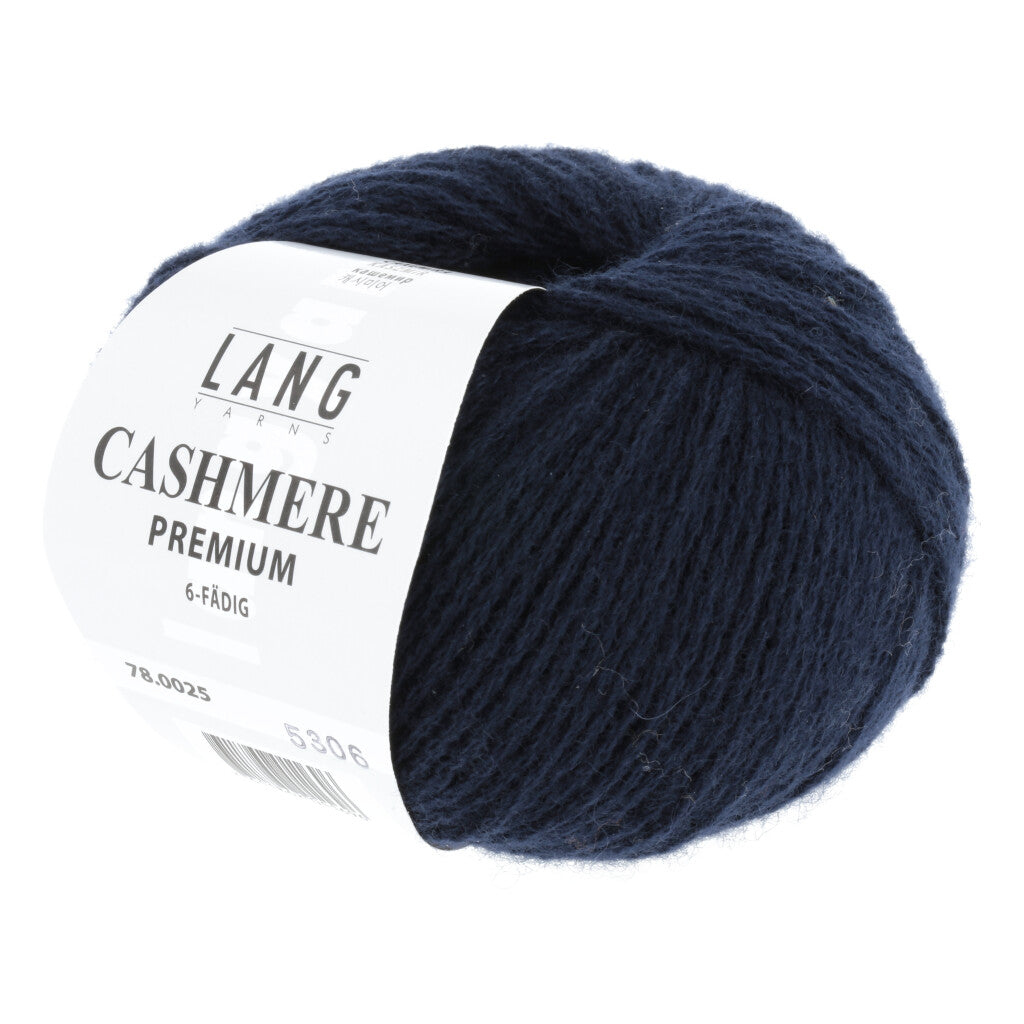 Cashmere Premium garn fra Lang Yarns Marineblå