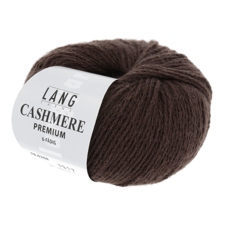 Cashmere Premium garn fra Lang Yarns Brun
