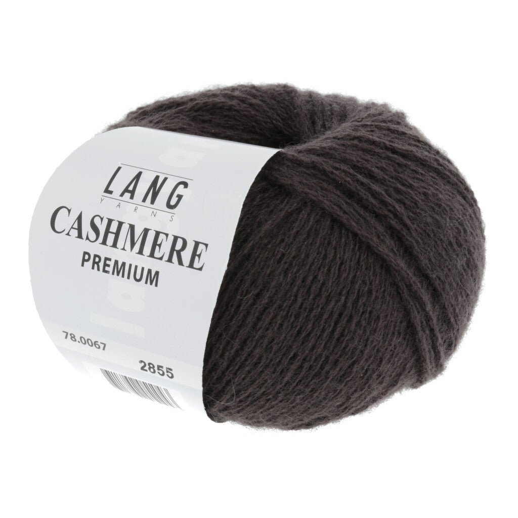 Cashmere Premium garn fra Lang Yarns Mørkebrun