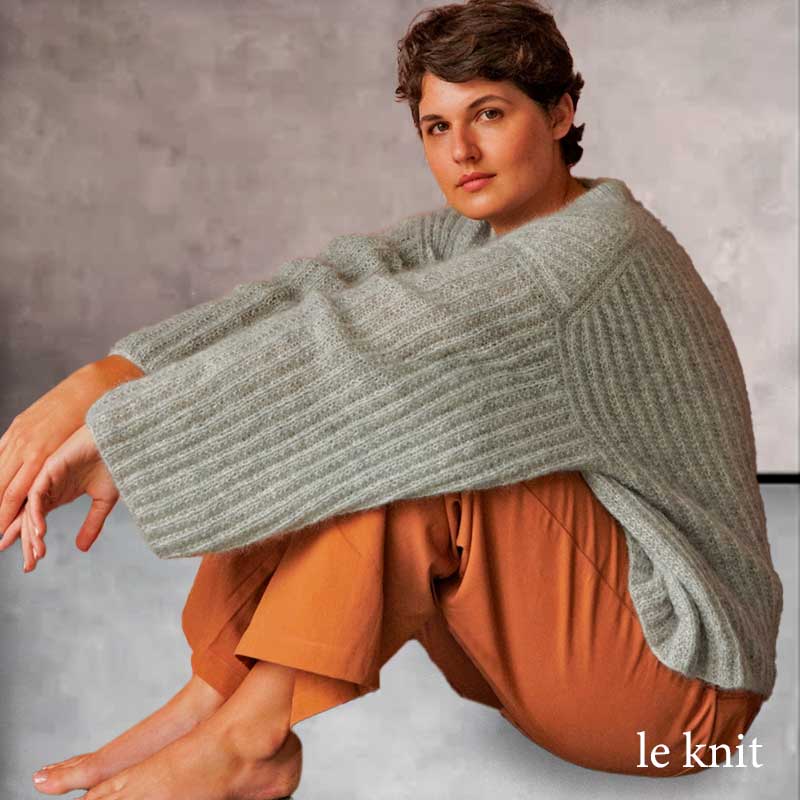 Charlie Blouse fra Le Knit (Opskrift i fysisk papirudgave)