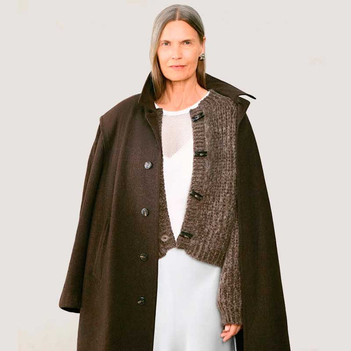 Strikkekit Chunky Cardigan i Fritidsgarn og KOS fra Sandnes