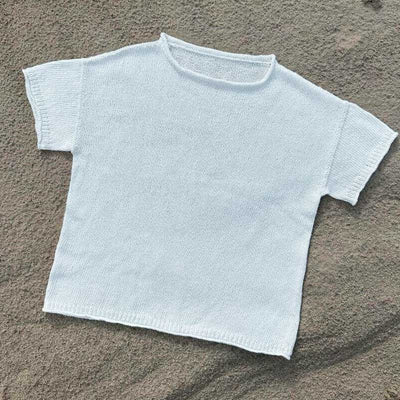Strikkekit Cloud Tee fra PetiteKnit i Elise og Make It Blümchen
