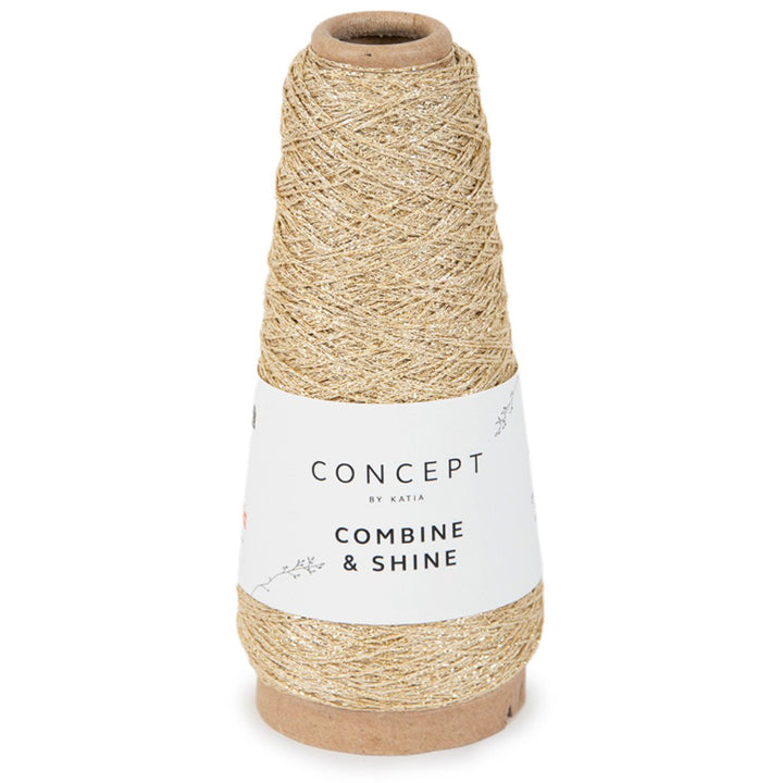Combine &amp; Shine garn Concept by Katia Ivory-Gold