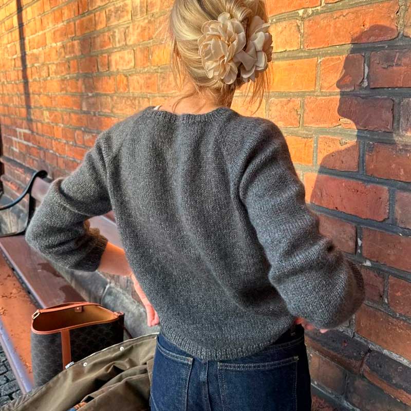 Copenhagen Cardigan fra PetiteKnit (Opskrift i fysisk papirudgave)