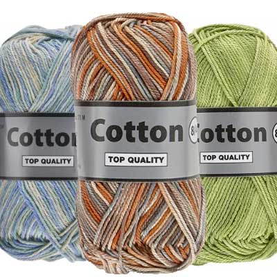 Cotton 8/4 fra Lammy - KreStoffer