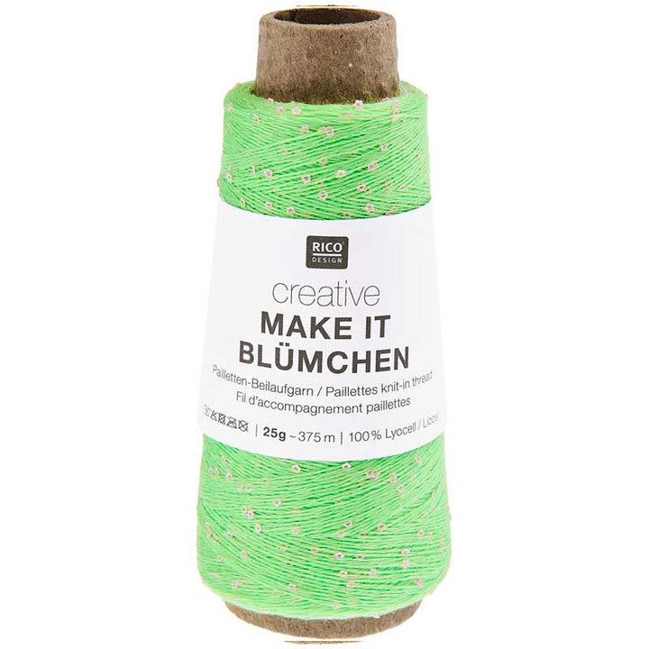 Creative Make It Blümchen garn fra Rico Design Grøn