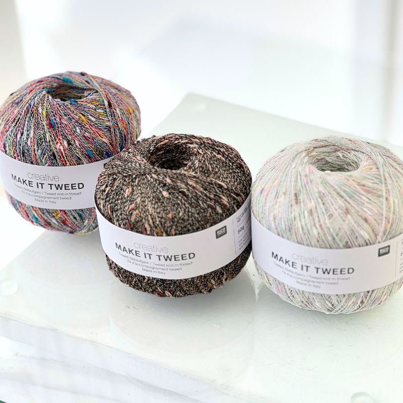 Creative Make It Tweed garn fra Rico Design - KreStoffer