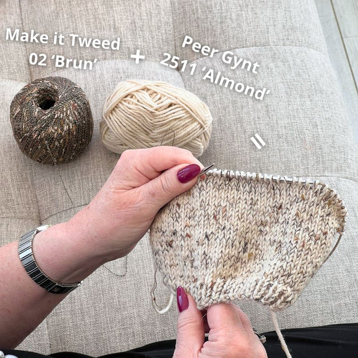 Creative Make It Tweed garn fra Rico Design