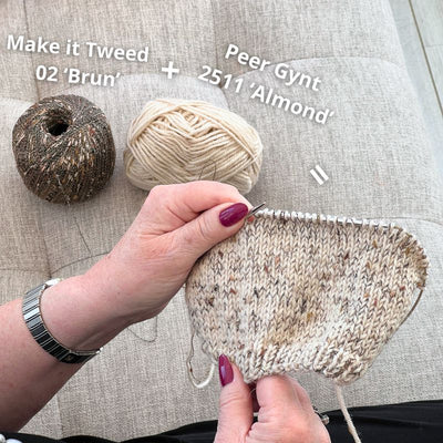 Creative Make It Tweed garn fra Rico Design - KreStoffer