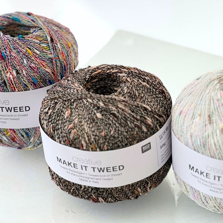 Creative Make It Tweed garn fra Rico Design