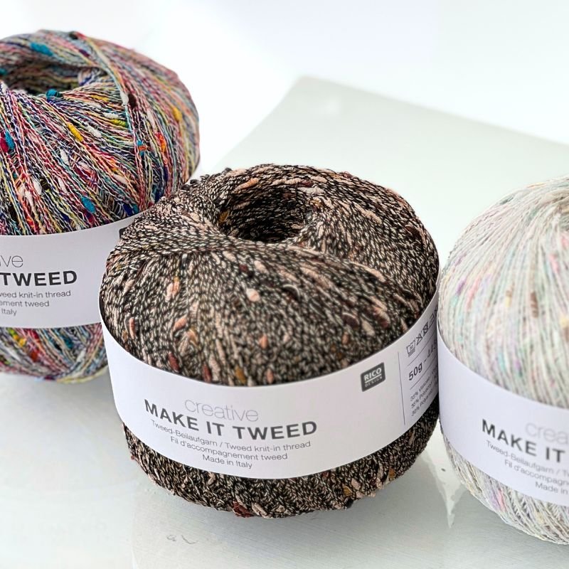 Creative Make It Tweed garn fra Rico Design - KreStoffer