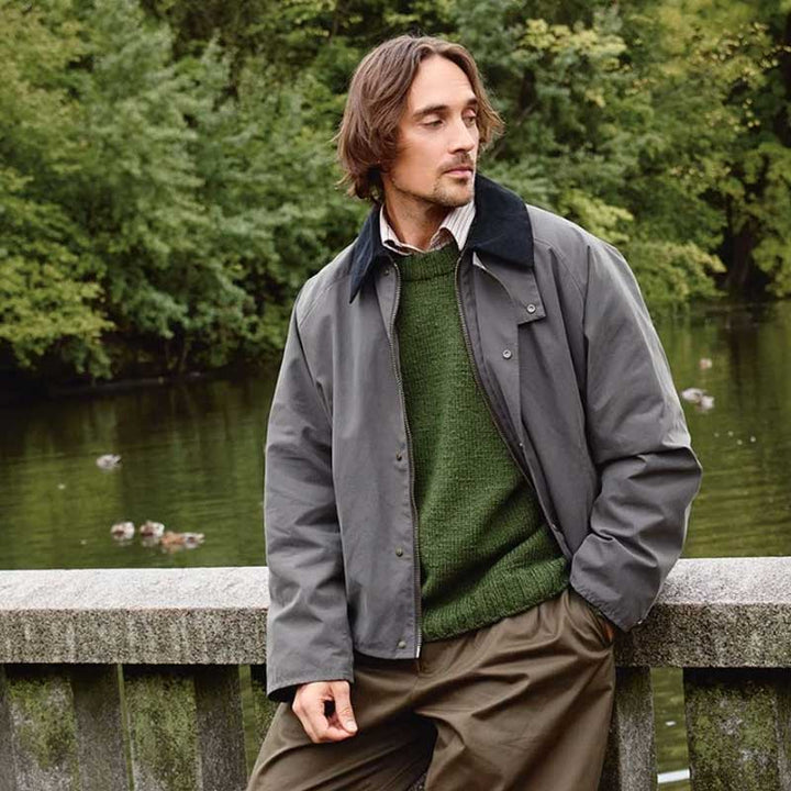 Strikkekit Damian Sweater Man 2513-5 i Atlas garn