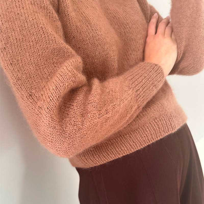 Darcy Blouse fra Le Knit (Opskrift i fysisk papirudgave)