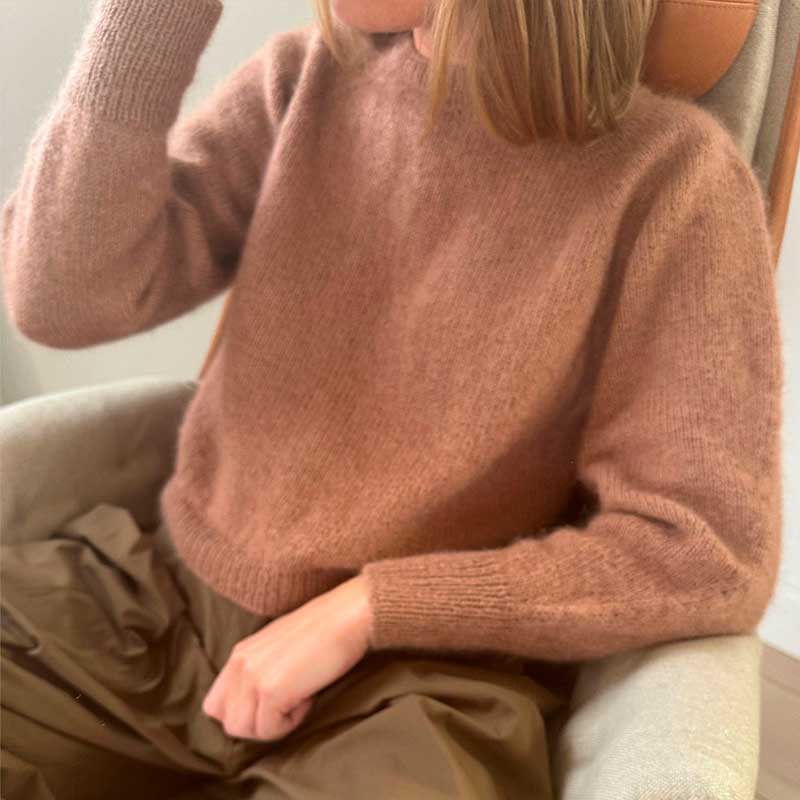 Darcy Blouse fra Le Knit (Opskrift i fysisk papirudgave)