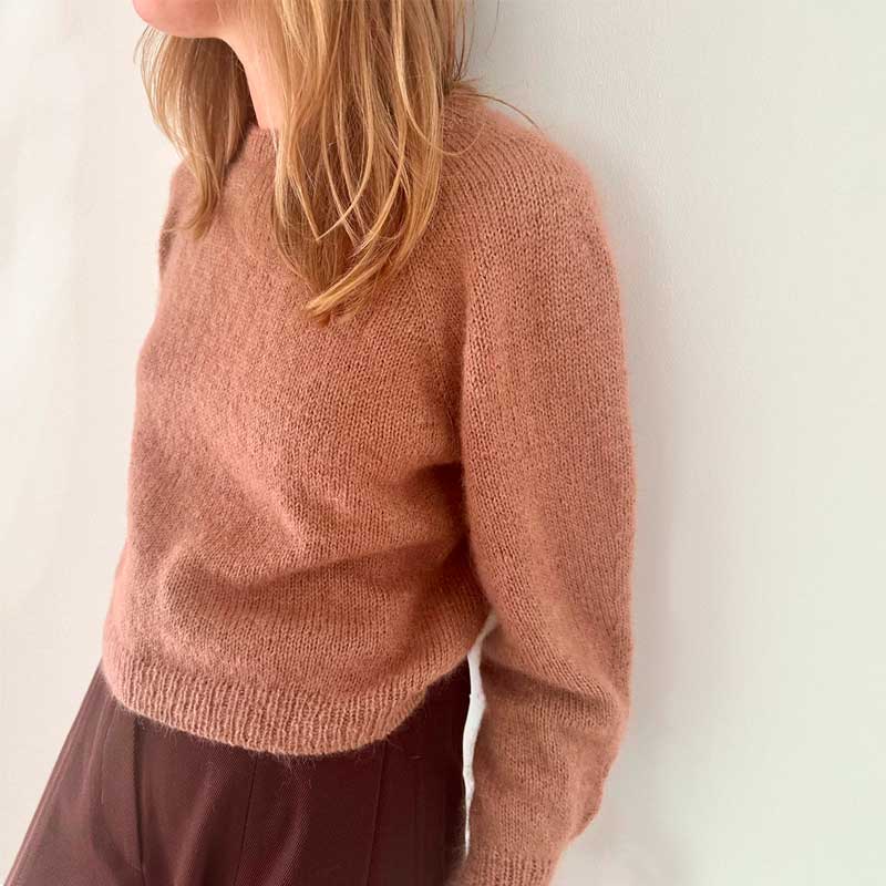 Darcy Blouse fra Le Knit (Opskrift i fysisk papirudgave)