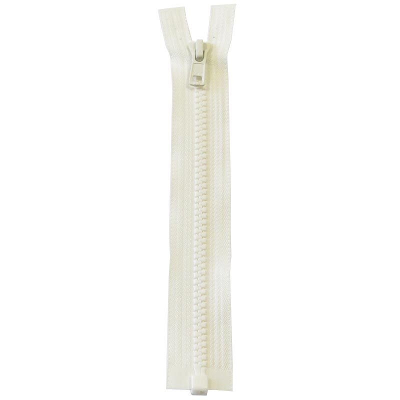 Delbar lynlås fra YKK 90-100 cm ecru