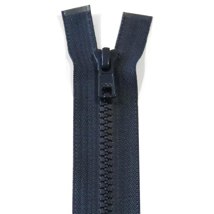 Delbar lynlås fra YKK 90-100 cm marine