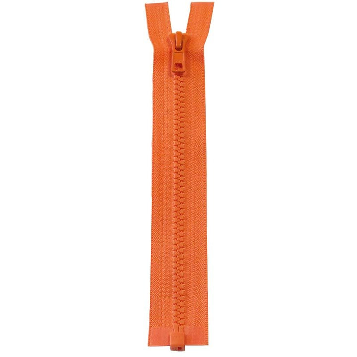 Delbar lynlås fra YKK 90-100 cm orange