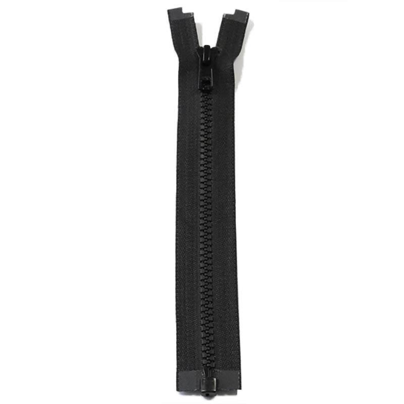 Delbar lynlås fra YKK 90-100 cm sort