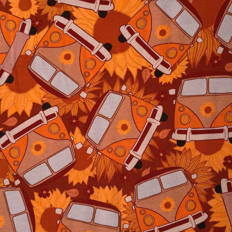 Digital bomuldsjersey med VW Rugbrød - KreStoffer