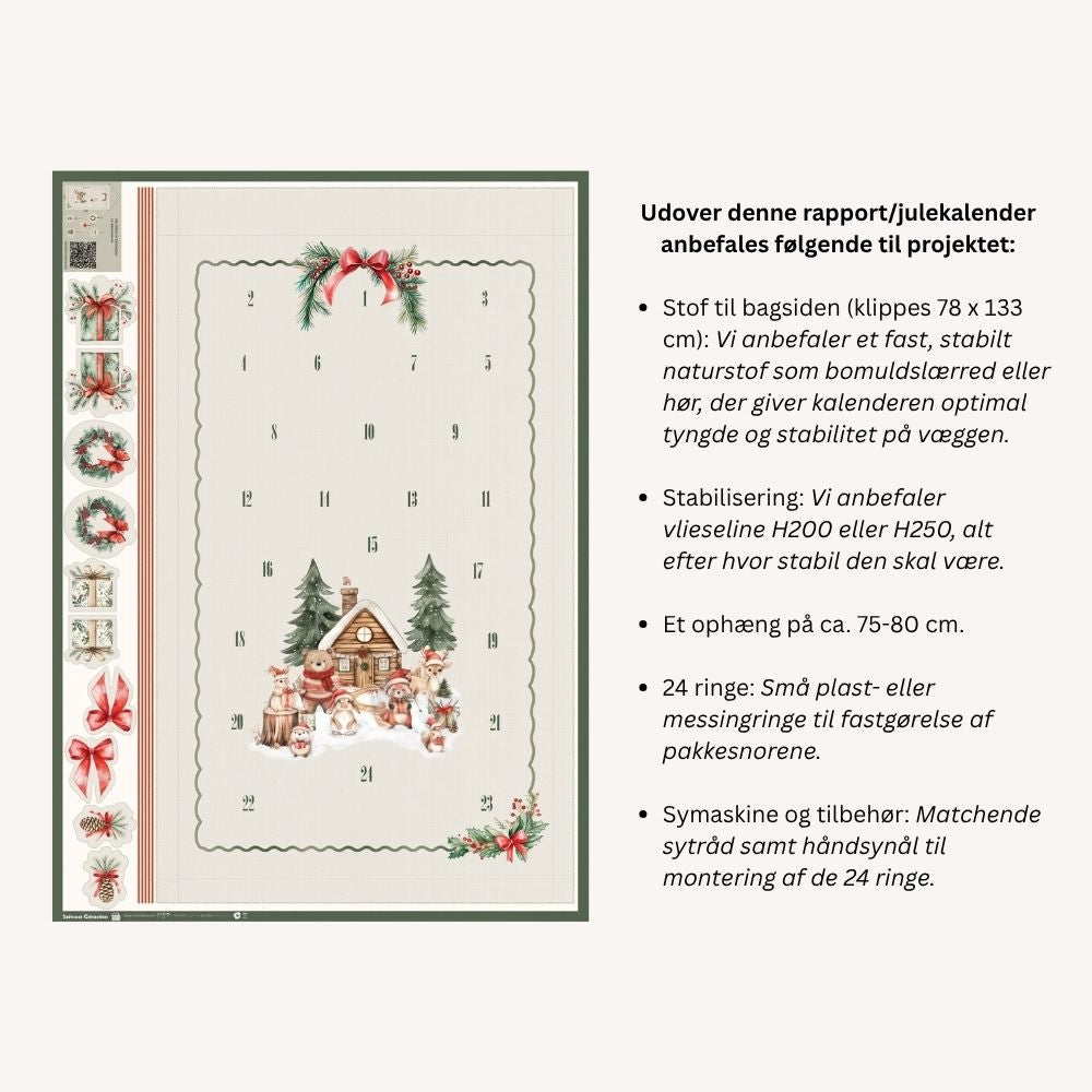 Sy selv julekalender str.68x120