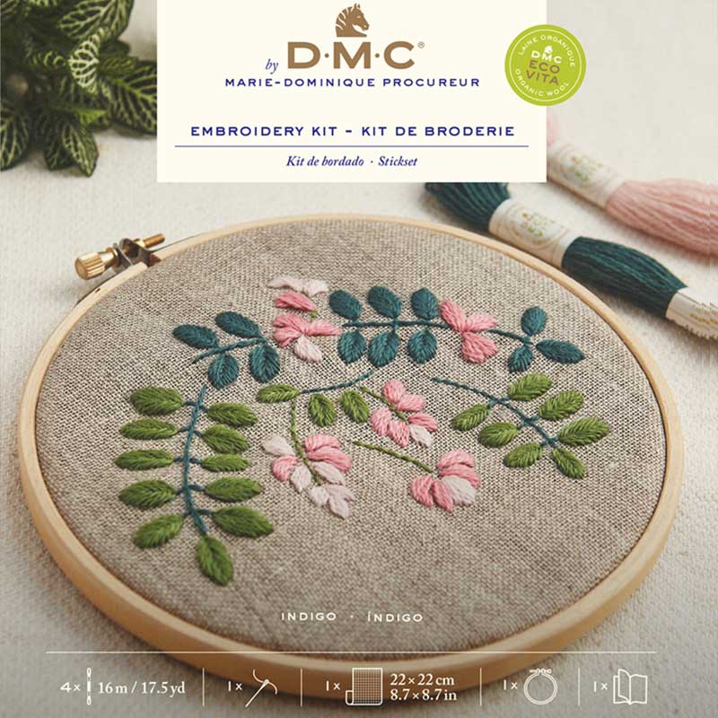 Broderikit DMC Indigo