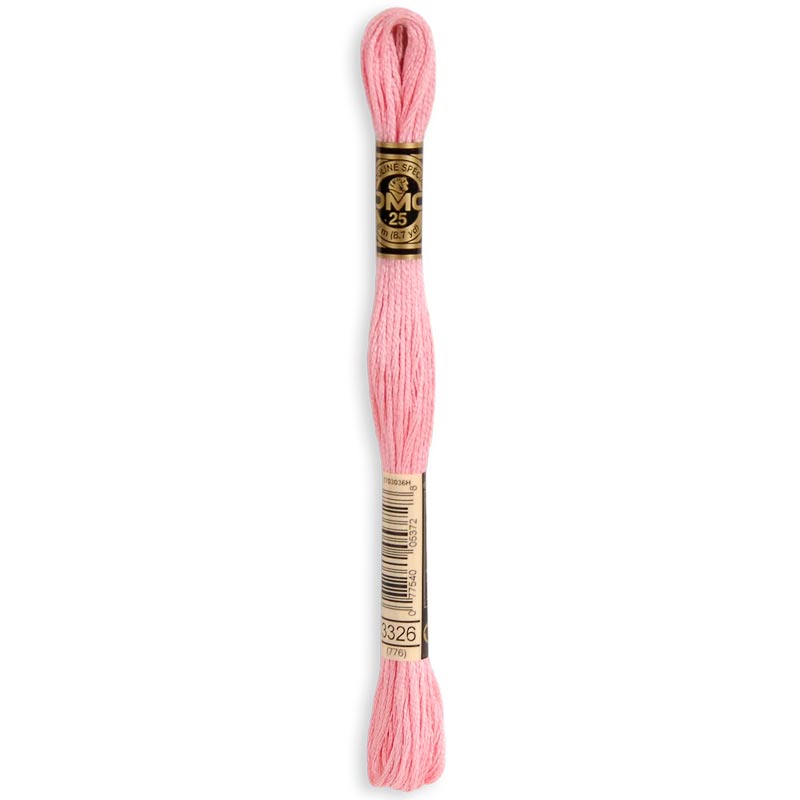 DMC broderigarn Mouliné Spécial 25 Rosa 3326
