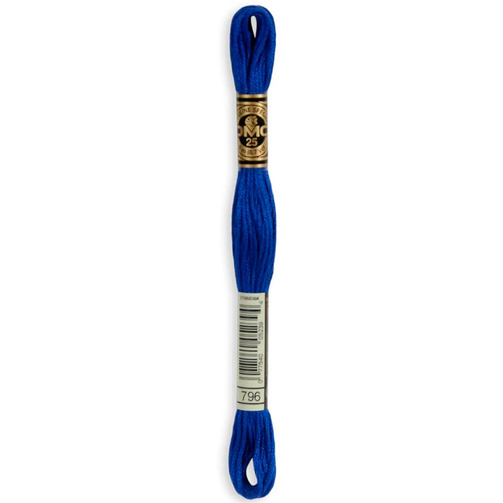 DMC broderigarn Mouliné Spécial 25 Koboltblå 796