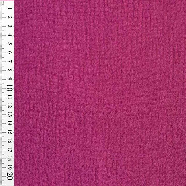 Dobbelt gauze cerise