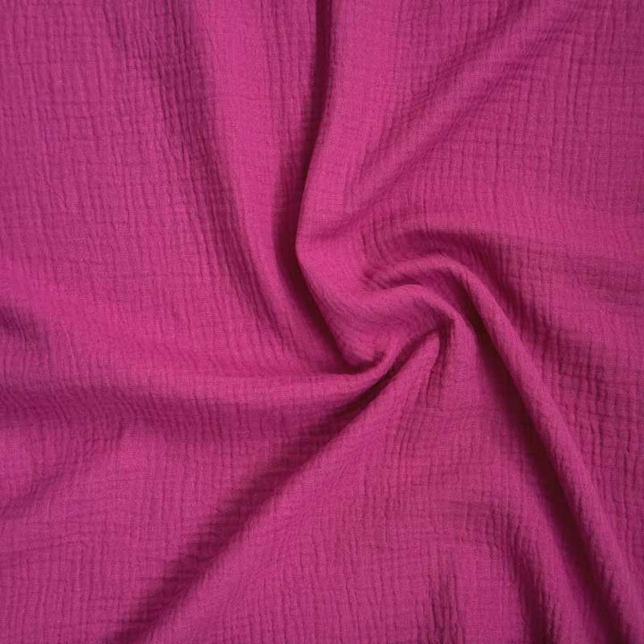 Dobbelt gauze cerise