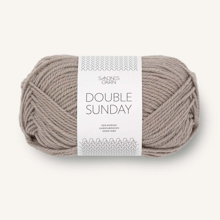 Double Sunday garn fra Sandnes Garn Taupe