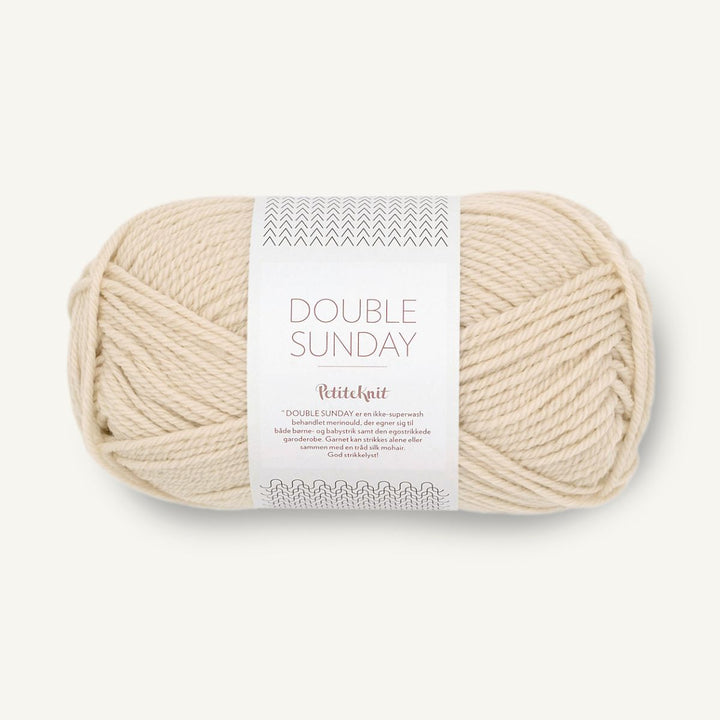 Double Sunday garn fra Sandnes Garn Almond PetiteKnit