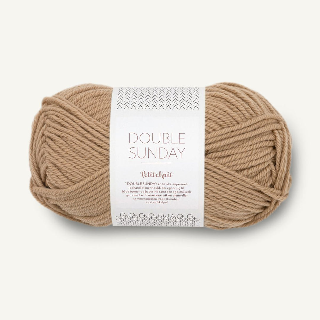 Double Sunday garn fra Sandnes Garn Camel PetiteKnit