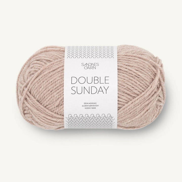 Double Sunday garn fra Sandnes Garn Beigemeleret