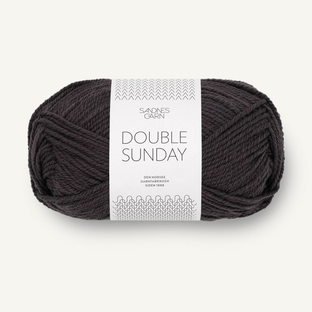 Double Sunday garn fra Sandnes Garn Bristol black