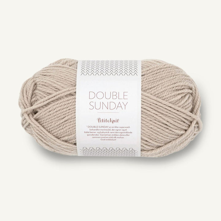 Double Sunday garn fra Sandnes Garn Kardemomme PetiteKnit