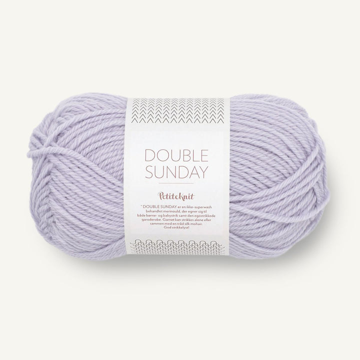 Double Sunday garn fra Sandnes Garn Perfect purple PetiteKnit