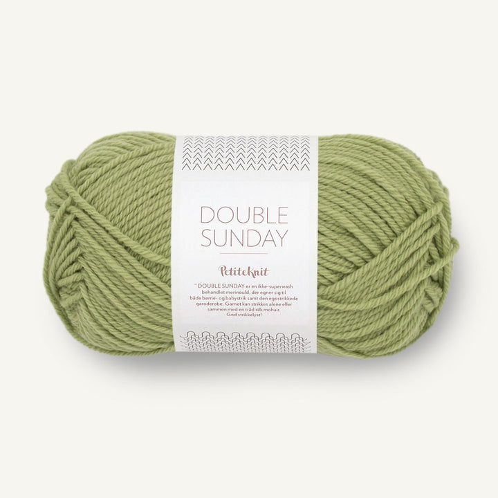 Double Sunday garn fra Sandnes Garn Green Tea PetiteKnit