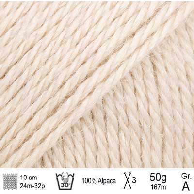 Drops Alpaca garn Sand
