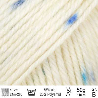 Drops Fiesta garn Iskrystal Print