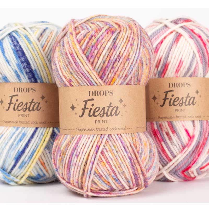 Drops Fiesta garn - KreStoffer