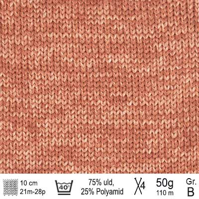 Drops Fiesta garn farve 35 kobber