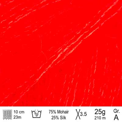 Drops Kid Silk garn - KreStoffer