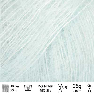 Drops Kid Silk garn - KreStoffer